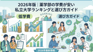 2026年版｜薬学部の学費が安い私立大学ランキングと選び方ガイド