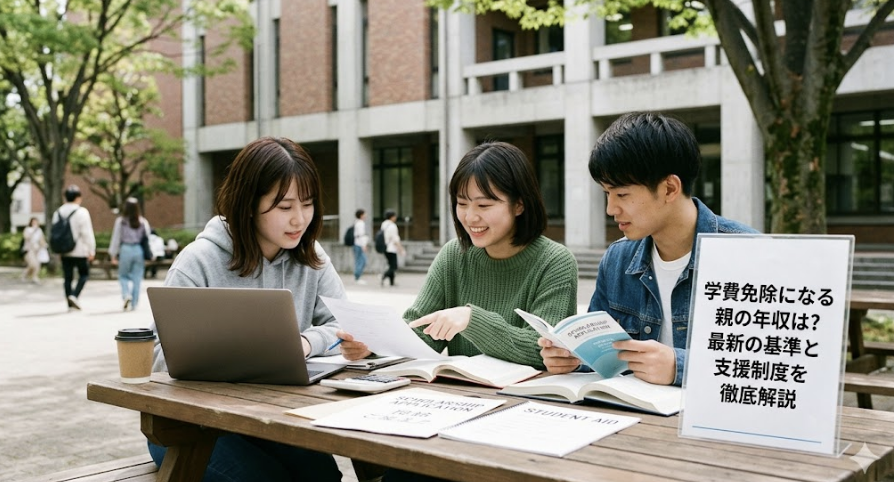学費免除になる親の年収は？