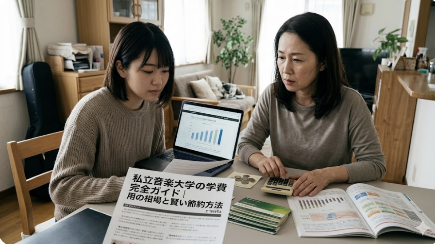 私立音楽大学の学費完全ガイド｜費用の相場と賢い節約方法 