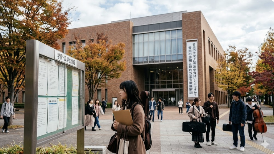 音楽の大学で私立の学費はいくらですか？費用の詳細と節約方法を徹底解説