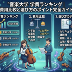 音楽大学 学費ランキング