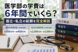 医学部の学費は6年間でいくら？国立・私立の総額を完全解説