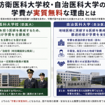 防衛医科大学校・自治医科大学の学費が実質無料な理由とは